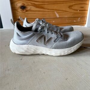 New Balance Light Gray FreeFoam Running Shoes